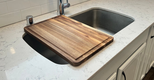SinkBoard™ Cutting Board (Wood)