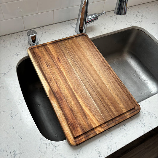 SinkBoard™ Cutting Board (Wood)